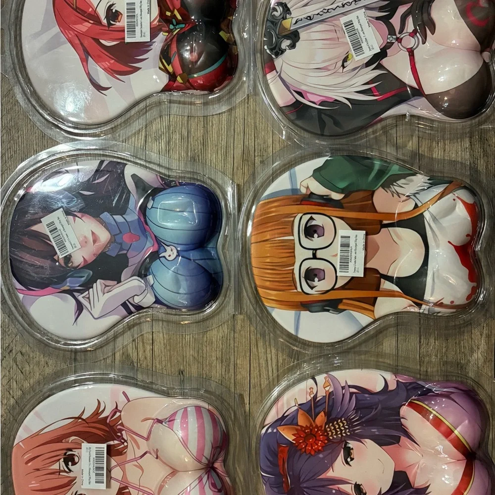 Anime Character Ergonomic Mouse Pad